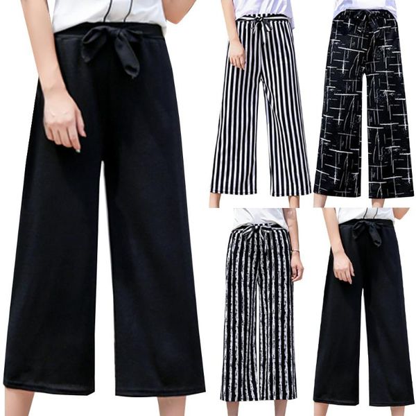 women's pants & capris original high elastic waist women long korean ladies loose wide leg straight trousers nan, Black;white
women's pants & capris original high elastic waist women long korean ladies loose wide leg straight trousers nan, Black;white