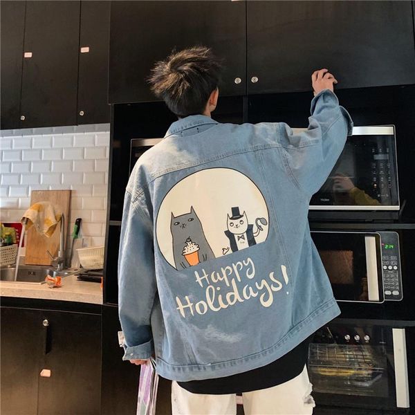 men's jackets denim jacket teen boy casual buttons hip hop for men style kpop clothes streetwear single breasted bg50js, Black;brown
men's jackets denim jacket teen boy casual buttons hip hop for men style kpop clothes streetwear single breasted bg50js, Black;brown