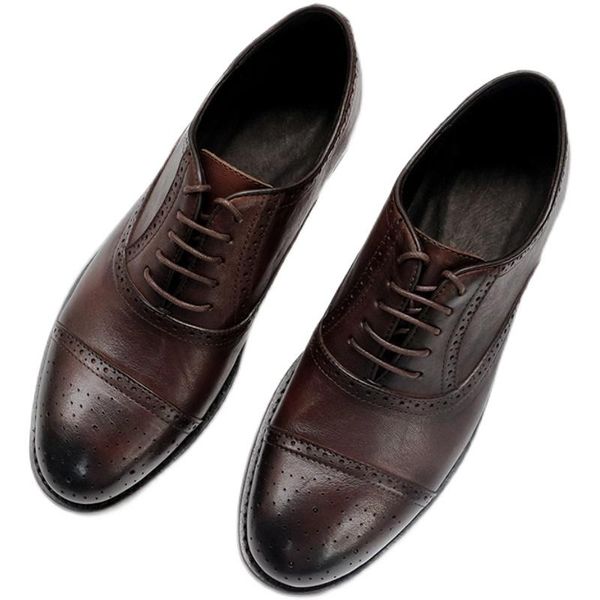 spring men classics brogue shoes genuine leather casual lace-up carving hollow dress, Black
spring men classics brogue shoes genuine leather casual lace-up carving hollow dress, Black