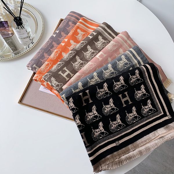 and new carriage imitation cashmere scarf women's korean bib air conditioning warm shawl long summer, Blue;gray
and new carriage imitation cashmere scarf women's korean bib air conditioning warm shawl long summer, Blue;gray