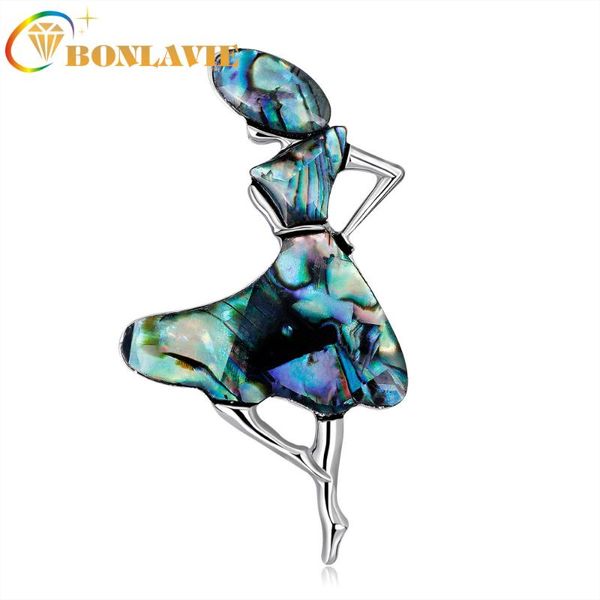pins, brooches bonlavie brooch shell material dancing girl pin jewelry wedding party bijoux gift, Gray
pins, brooches bonlavie brooch shell material dancing girl pin jewelry wedding party bijoux gift, Gray