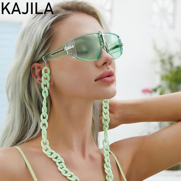 sunglasses oversized square women 2021 vintage ladies sun glasses for female with the chain big frame sunglass, White;black
sunglasses oversized square women 2021 vintage ladies sun glasses for female with the chain big frame sunglass, White;black