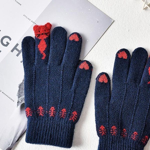 children's finger gloves five fingers gloves children winter thickened warm full finger for child kids boy girl cute knitted wool mitte, White
children's finger gloves five fingers gloves children winter thickened warm full finger for child kids boy girl cute knitted wool mitte, White