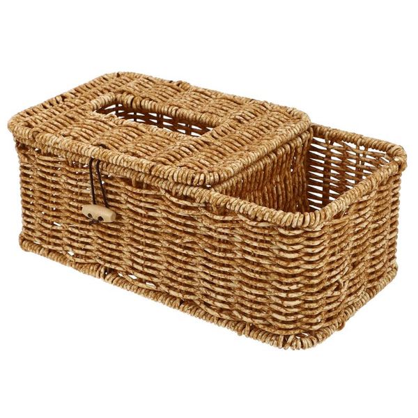 tissue boxes & napkins 1pc home hand-woven napkin box creative holder natural storage
tissue boxes & napkins 1pc home hand-woven napkin box creative holder natural storage
