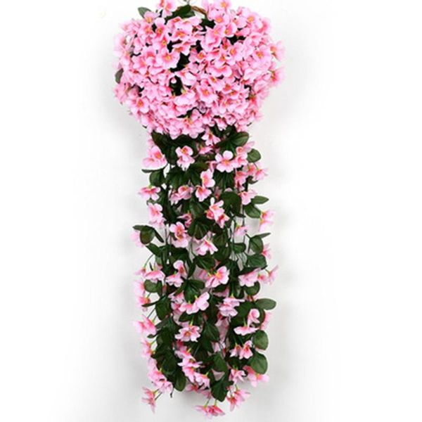 decorative flowers & wreaths 90cm artifical fake violet vine hanging garland plant wedding five petals artificial flower vines pink red yell
decorative flowers & wreaths 90cm artifical fake violet vine hanging garland plant wedding five petals artificial flower vines pink red yell