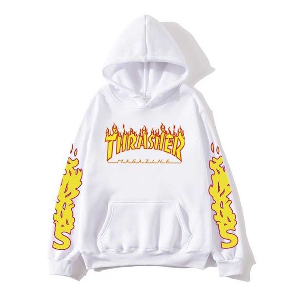 men's and women's flame letter skateboard trend dead fly hip hop west coast harajuku hooded sweater, Black
men's and women's flame letter skateboard trend dead fly hip hop west coast harajuku hooded sweater, Black
