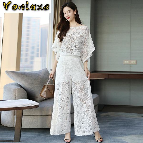 mother of the bride pant suits lace wide leg trousers plus size women pantsuits formal wedding guest wear 2 two piece set women's pant, White
mother of the bride pant suits lace wide leg trousers plus size women pantsuits formal wedding guest wear 2 two piece set women's pant, White