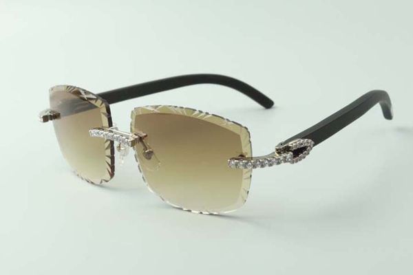 2021 designers sunglasses 3524023 endless diamonds cuts lens natural black wooden temples glasses, size: 58-18-135mm, White;black
2021 designers sunglasses 3524023 endless diamonds cuts lens natural black wooden temples glasses, size: 58-18-135mm, White;black