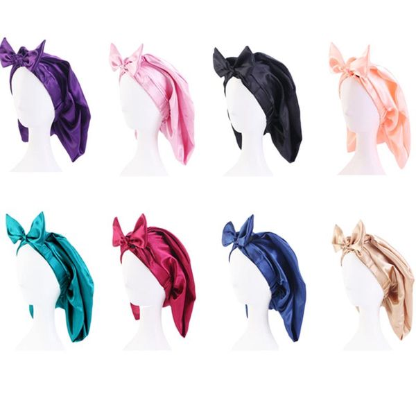 beanie/skull caps women extra large satin long sleep cap for curly hair bonnet loose night sleeping hat elastic band headwrap stretchy acces, Blue;gray
beanie/skull caps women extra large satin long sleep cap for curly hair bonnet loose night sleeping hat elastic band headwrap stretchy acces, Blue;gray