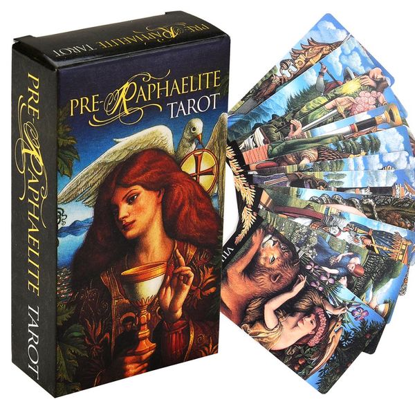 pre-raphaelite tarot cards deck oracles divination sealed new cards game board party guidance toy
pre-raphaelite tarot cards deck oracles divination sealed new cards game board party guidance toy