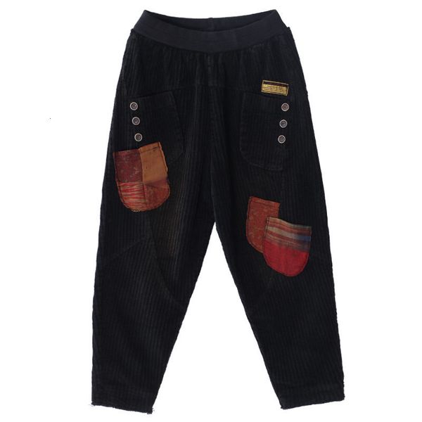 mens vintage baggy pants womens patchwork casual corduroy hip hop elastic trousers tide loose male streetwear, Black;white
mens vintage baggy pants womens patchwork casual corduroy hip hop elastic trousers tide loose male streetwear, Black;white