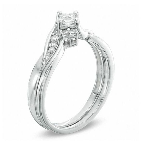 wedding rings trend luxury white zircon ring female anniversary gift romantic valentine's day jewelry wholesale, Slivery;golden
wedding rings trend luxury white zircon ring female anniversary gift romantic valentine's day jewelry wholesale, Slivery;golden
