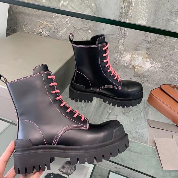 2021 winter woman luxurys designs platform martin boots british style fashion work ankle boots cowskin smooth leather boot 35-40, Black
2021 winter woman luxurys designs platform martin boots british style fashion work ankle boots cowskin smooth leather boot 35-40, Black