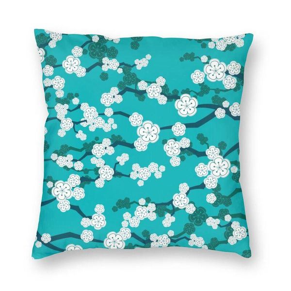 cushion/decorative pillow oriental cherry blossoms on turquoise cushion cover sofa decoration zen japanese sakura flowers square throw case
cushion/decorative pillow oriental cherry blossoms on turquoise cushion cover sofa decoration zen japanese sakura flowers square throw case