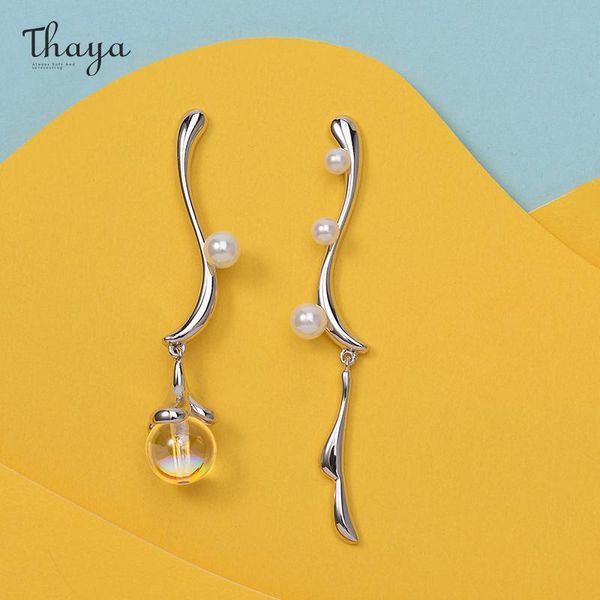 thaya silver color women earring stud plated for female crystal tassels engagement accessory jewelry gift, Golden;silver
thaya silver color women earring stud plated for female crystal tassels engagement accessory jewelry gift, Golden;silver