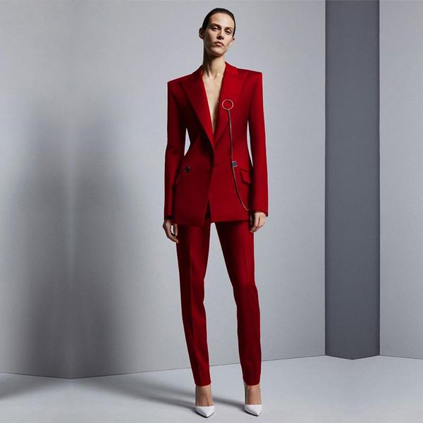 women's suits & blazers 2021 est red custom made women work wear ladies suit business office tuxedos two pieces suits(jacket+pants), White;black
women's suits & blazers 2021 est red custom made women work wear ladies suit business office tuxedos two pieces suits(jacket+pants), White;black