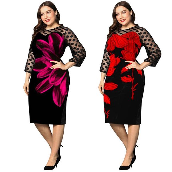 casual dresses lace trim floral print dress purple red elegant oversized long sleeve women winter year's costumes 5xl, Black;gray
casual dresses lace trim floral print dress purple red elegant oversized long sleeve women winter year's costumes 5xl, Black;gray