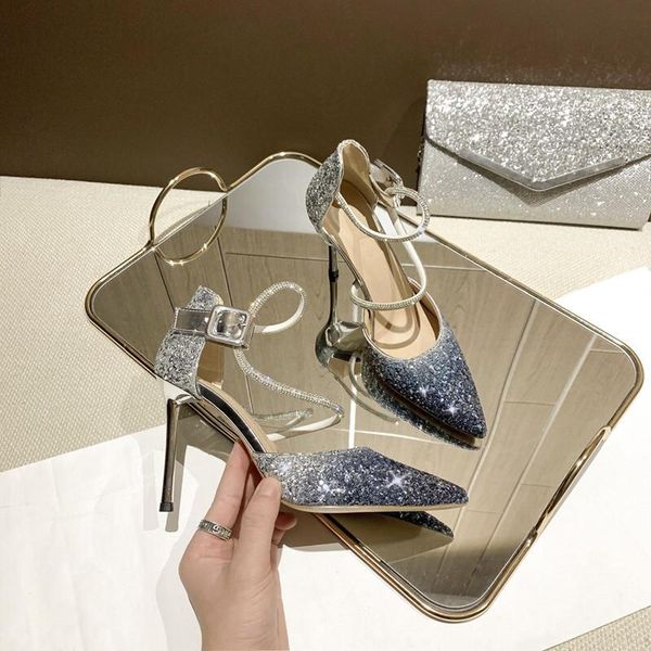 sequin crystal wedding shoes luxury designer women pumps runway party exquisite shiny bling woman super high heels net red dress, Black
sequin crystal wedding shoes luxury designer women pumps runway party exquisite shiny bling woman super high heels net red dress, Black