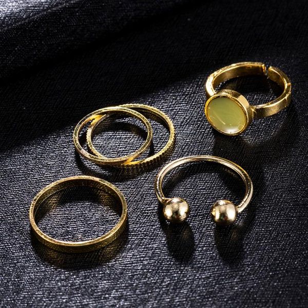 cluster rings 5pcs trendy ring set zircon gold adjustable opening fashion female party jewerly statement tail women drop, Golden;silver
cluster rings 5pcs trendy ring set zircon gold adjustable opening fashion female party jewerly statement tail women drop, Golden;silver