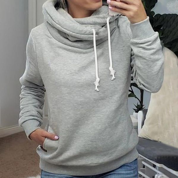 women's hoodies & sweatshirts 40# solid color turtleneck women long sleeve drawstring hooded winter autumn fleece plus velvet, Black
women's hoodies & sweatshirts 40# solid color turtleneck women long sleeve drawstring hooded winter autumn fleece plus velvet, Black