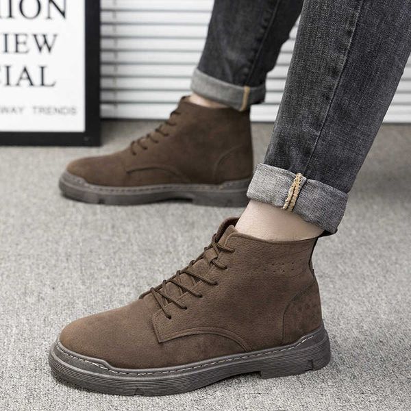 2021 winter martin boots men's british wind work high leisure thick soled combat training boots men's, Black
2021 winter martin boots men's british wind work high leisure thick soled combat training boots men's, Black
