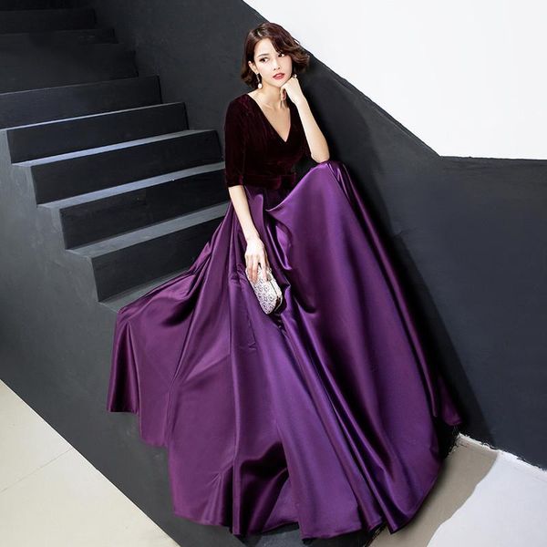 party dresses elegant velvet evening dress 2021 v neck floor length gown women long vestidos de fiesta lyfy122, White;black
party dresses elegant velvet evening dress 2021 v neck floor length gown women long vestidos de fiesta lyfy122, White;black