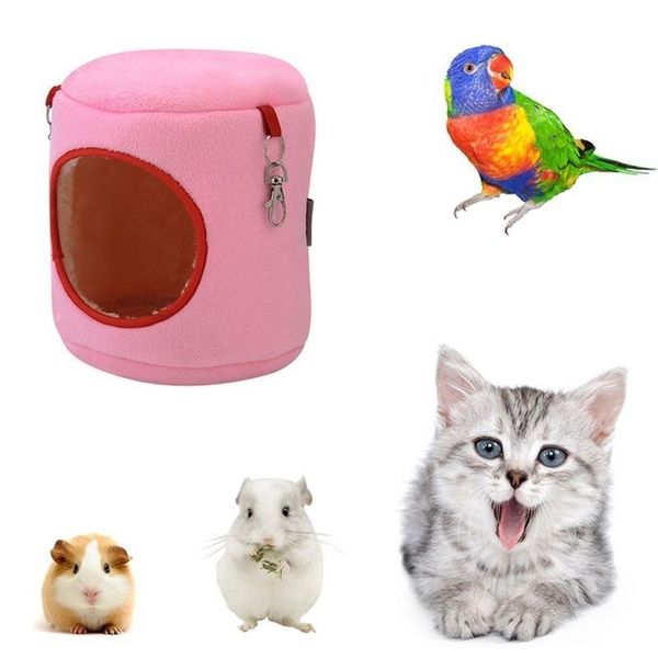 hamster cage bird house cute soft hanging beds cat accessories guinea pig nest little pet rat warm bed jaula small animal supplies