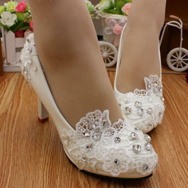 dress shoes 8.5cm high heel white lace wedding woman hs010 round toe slip on handmade middle low crystal laces, Black
dress shoes 8.5cm high heel white lace wedding woman hs010 round toe slip on handmade middle low crystal laces, Black