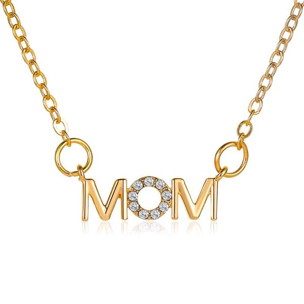 pendant necklaces mom mother's day necklace simple and versatile english alphabet mother clavicle chain creative holiday gift, Silver
pendant necklaces mom mother's day necklace simple and versatile english alphabet mother clavicle chain creative holiday gift, Silver