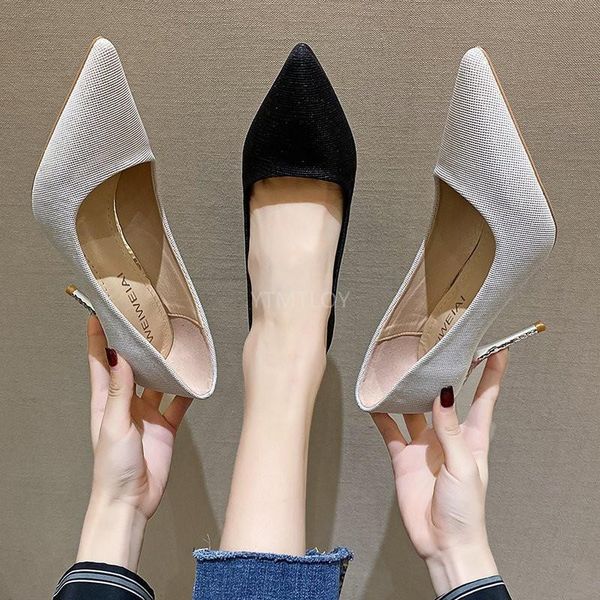 dress shoes high heels women's 2021 spring and autumn fashion all-match pointed toe stiletto zapatos de mujer plataforma, Black
dress shoes high heels women's 2021 spring and autumn fashion all-match pointed toe stiletto zapatos de mujer plataforma, Black