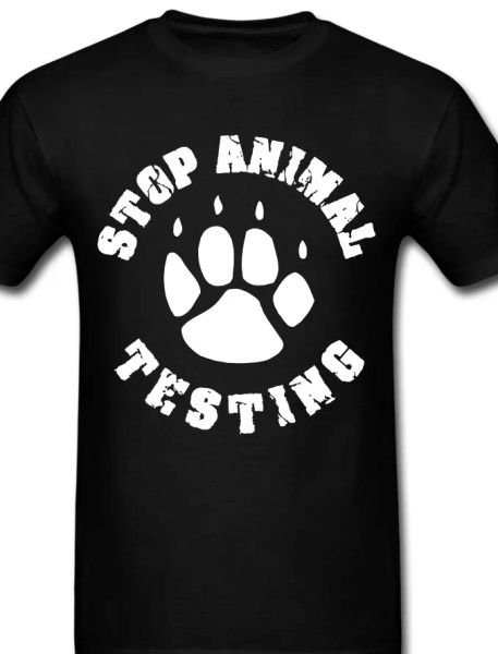 sanimal testing t shirt tee vegan protest animal rights movement alf organic, White;black
sanimal testing t shirt tee vegan protest animal rights movement alf organic, White;black