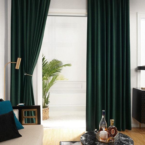 curtain & drapes nordic velvet curtains olive green blackout for bedroom living room solid color stitching decoration
curtain & drapes nordic velvet curtains olive green blackout for bedroom living room solid color stitching decoration