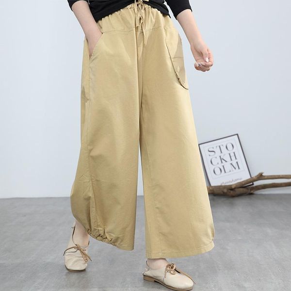 women's pants & capris women wide leg cotton linen thin spring summer 2021 elastic waist pockets solid color loose big size fashion, Black;white
women's pants & capris women wide leg cotton linen thin spring summer 2021 elastic waist pockets solid color loose big size fashion, Black;white