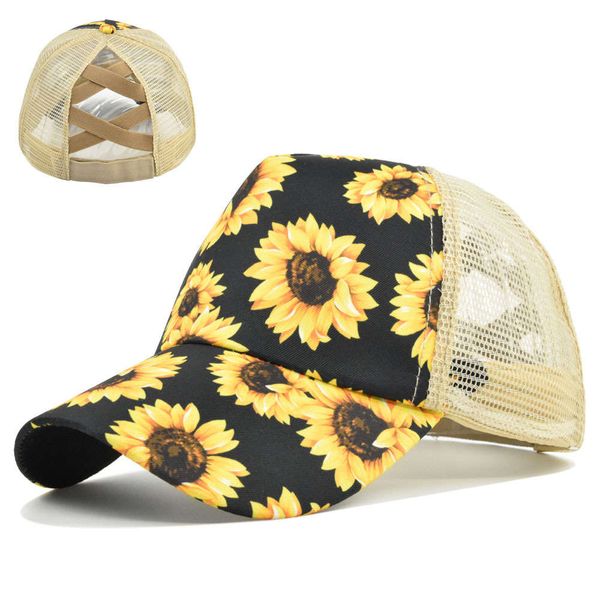 ,snapback sunflower cross elastic net cap cotton ponytail baseball versatile sunshade hat women's braided, Blue;gray
,snapback sunflower cross elastic net cap cotton ponytail baseball versatile sunshade hat women's braided, Blue;gray