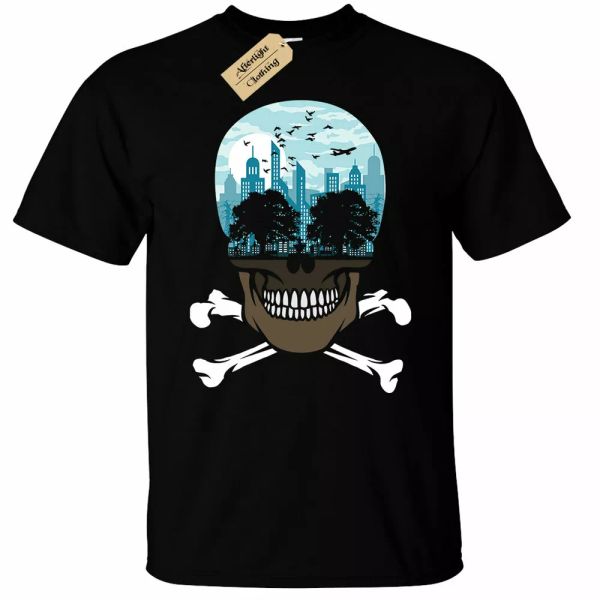 Man city shirt death skull crossbones, White;black
Man city shirt death skull crossbones, White;black
