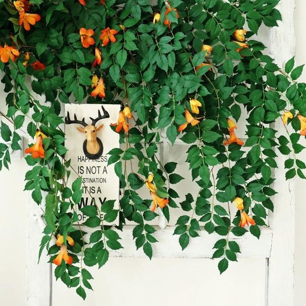 decorative flowers & wreaths artificial green plants, 185cm lingxiao rattan, creative home decoration, garden fence winding, wedding scene d
decorative flowers & wreaths artificial green plants, 185cm lingxiao rattan, creative home decoration, garden fence winding, wedding scene d