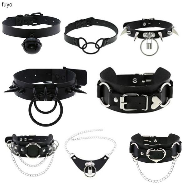 chokers 2021 goth punk spike rivet choker collar for women bondage pentagram necklace on neck strap cosplay gothic accessories emo, Golden;silver
chokers 2021 goth punk spike rivet choker collar for women bondage pentagram necklace on neck strap cosplay gothic accessories emo, Golden;silver