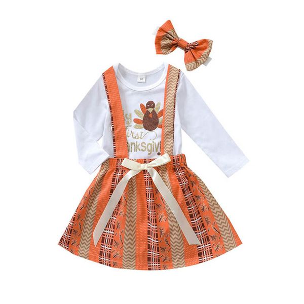 infant clothing sets girls outfits baby clothes children kids suits spring autumn thanksgiving letter romper jumpsuit strap skirt headbands, White
infant clothing sets girls outfits baby clothes children kids suits spring autumn thanksgiving letter romper jumpsuit strap skirt headbands, White