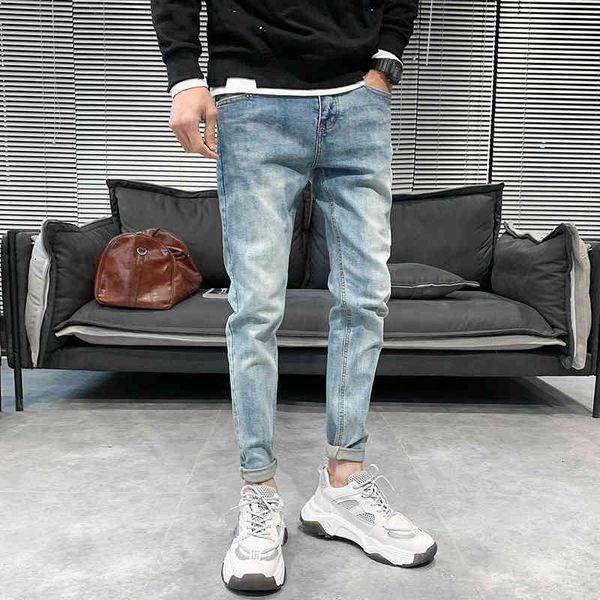 men's jeans blue light spring all the ny game stretched denim brem streetwear hip hop pants brim gyl1
men's jeans blue light spring all the ny game stretched denim brem streetwear hip hop pants brim gyl1