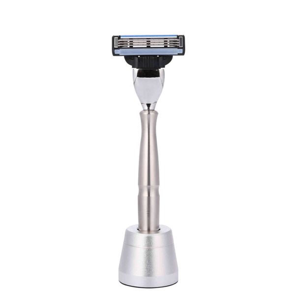 1 1 base men shaving safety 304 stainless steel handle for 3 layers blade cartridge razors manual shaver kit
1 1 base men shaving safety 304 stainless steel handle for 3 layers blade cartridge razors manual shaver kit