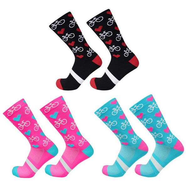 sports socks bicycle love pattern cycling pro competitionbike comfortable outdoor mountain bike racing calcetines ciclismo, Black
sports socks bicycle love pattern cycling pro competitionbike comfortable outdoor mountain bike racing calcetines ciclismo, Black