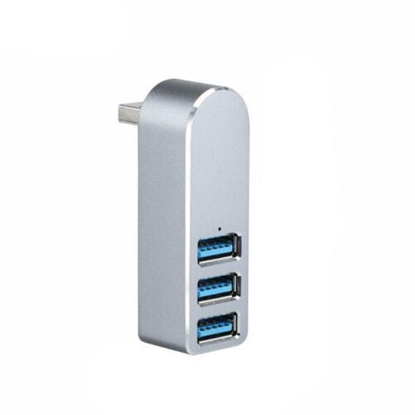hubs aluminum alloy mini 3 port usb 3.0 hub high speed rotary splitter adapter for lapnotebook pc computer
hubs aluminum alloy mini 3 port usb 3.0 hub high speed rotary splitter adapter for lapnotebook pc computer
