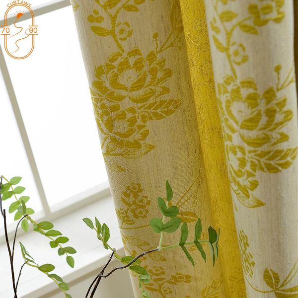 curtain & drapes european style retro rose jacquard cotton and linen curtains for living room bedroom finished product customization
curtain & drapes european style retro rose jacquard cotton and linen curtains for living room bedroom finished product customization