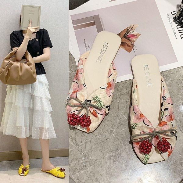 cute fruit printing designer women slippers slip on mules low heel casual shoes british wooden block heels summer pumps footwear, Black
cute fruit printing designer women slippers slip on mules low heel casual shoes british wooden block heels summer pumps footwear, Black