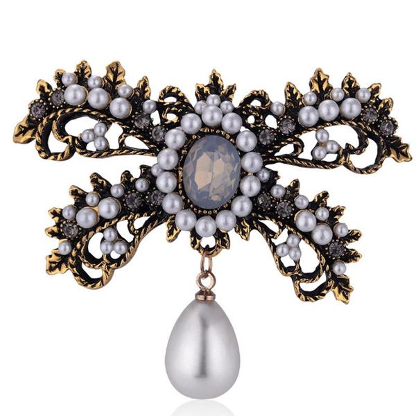 pins, brooches zlxgirl jewelry europe pearl bow women's fashion year gold hijab accessories couple gifts, Gray
pins, brooches zlxgirl jewelry europe pearl bow women's fashion year gold hijab accessories couple gifts, Gray