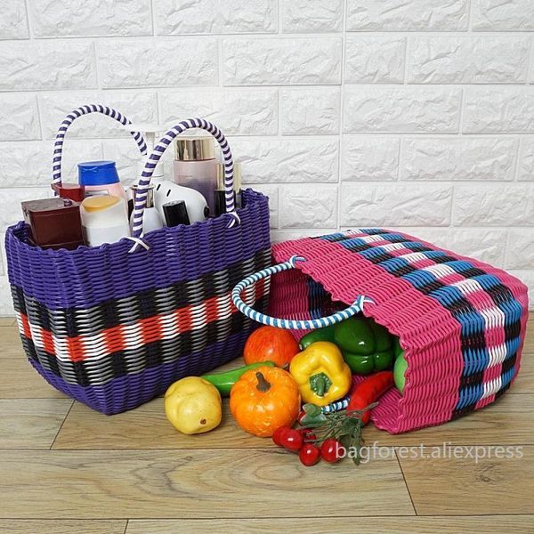 shopping bags plastic knitting basket bag patchwork mix color vegetable for kitchen pet baskets women storage organizer
shopping bags plastic knitting basket bag patchwork mix color vegetable for kitchen pet baskets women storage organizer