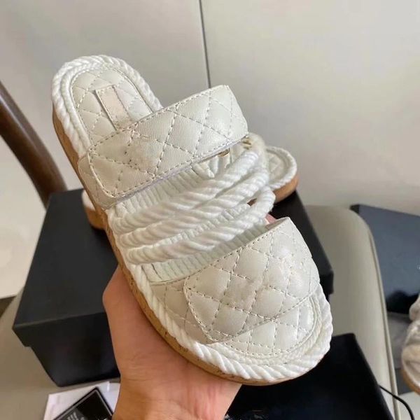 sandals fashion brand rope slippers luxury design ladies beach genuine leather dance dress, Black
sandals fashion brand rope slippers luxury design ladies beach genuine leather dance dress, Black