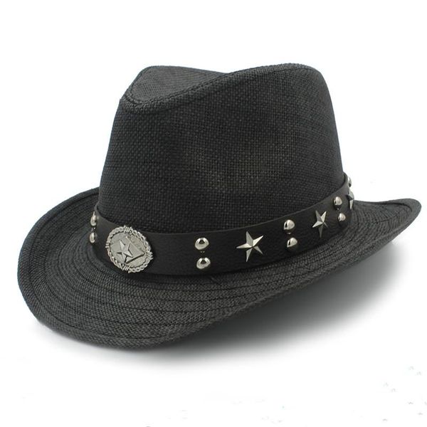 cloches men straw western cowboy hat for summer cow cowgirl sombrero billycock caps punk belt size 58cm, Blue;gray
cloches men straw western cowboy hat for summer cow cowgirl sombrero billycock caps punk belt size 58cm, Blue;gray
