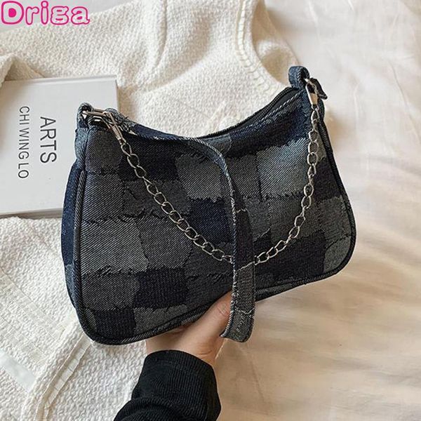 evening bags driga 2021 denim handbags chain shoulder lattice fashion casual women messenger designer brand
evening bags driga 2021 denim handbags chain shoulder lattice fashion casual women messenger designer brand