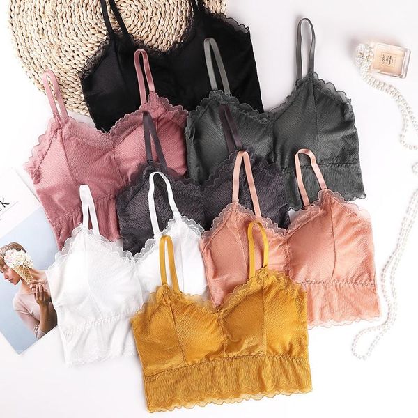 style little fairy wrap-around lace beauty back camisole tube thick chest pad maternity intimates, White
style little fairy wrap-around lace beauty back camisole tube thick chest pad maternity intimates, White